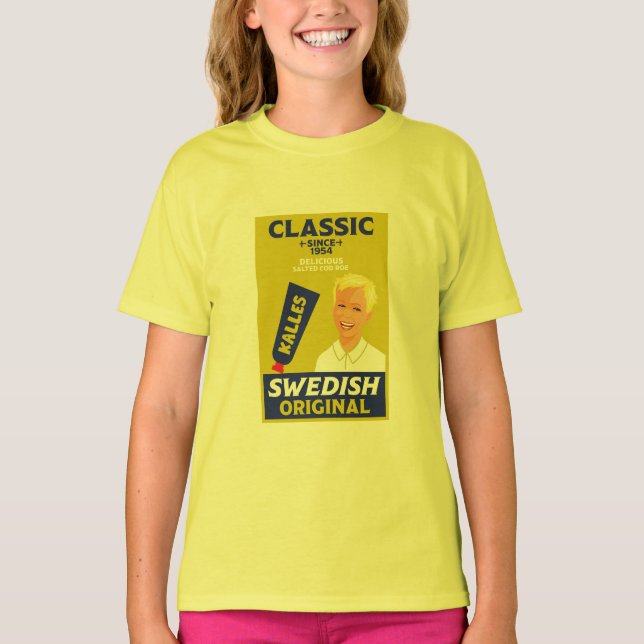 Swedish smörgåskaviar Fish Kaviar T-Shirt (Front)