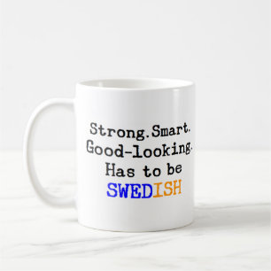 swedish strong coffee mug