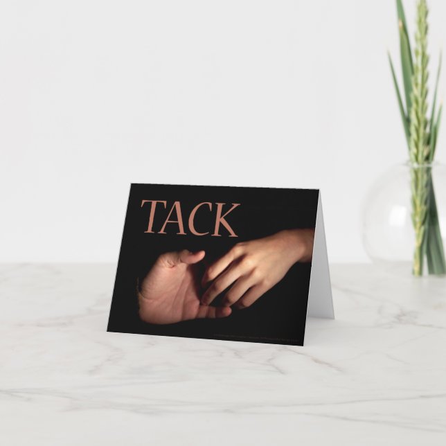 Swedish Thank You Card (Front)