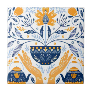 swedish tiles vintage