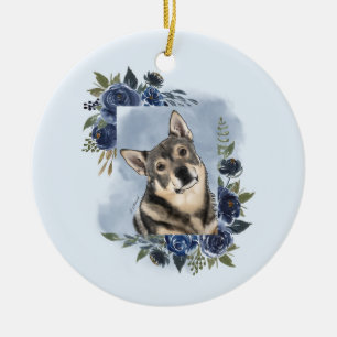 Swedish Vallhund Ceramic Ornament