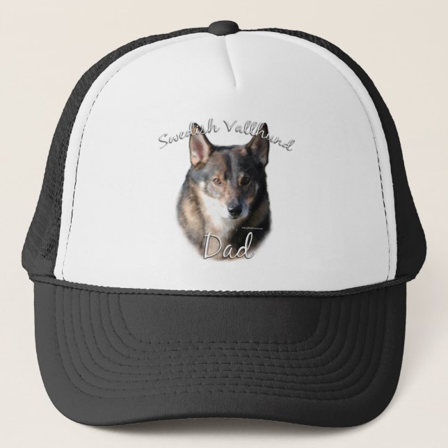 Swedish Vallhund Dad 2 Trucker Hat (Front)