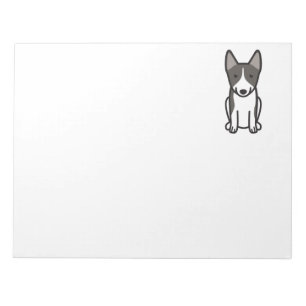 Swedish Vallhund Dog Cartoon Notepad