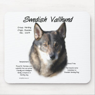Swedish Vallhund History  Mouse Pad