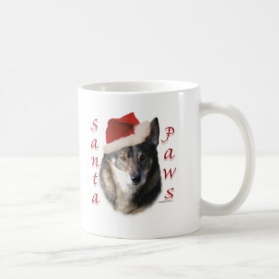 Swedish Vallhund Santa Paws Coffee Mug