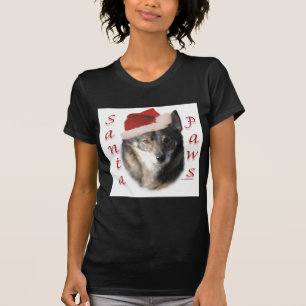 Swedish Vallhund Santa Paws T-Shirt