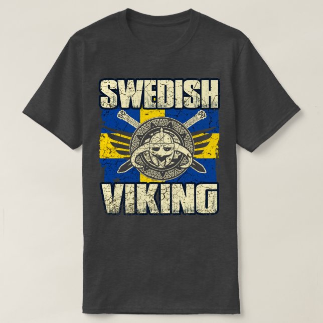 Swedish Viking 5 T-Shirt (Design Front)