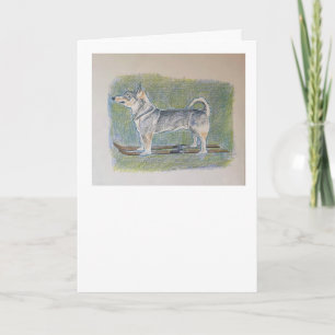 Swedish Vullhnd Birthday  Card