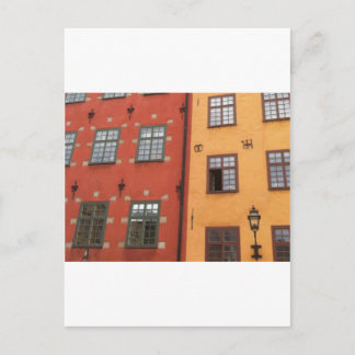 Swedish Windows Postcard