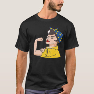 Swedish Woman Sweden Flag Proud Girl Sverige Count T-Shirt