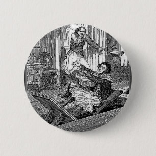 Sweeney Todd-Barbers Chair-Penny Dreadful 6 Cm Round Badge