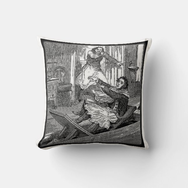 Sweeney Todd Barbers Chair-Penny Dreadful Pillow T (Front)