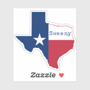 Sweeny Texas Flag