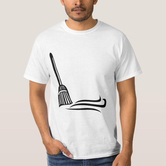 Sweeping Broom - Clean Sweep T-Shirt (Front)