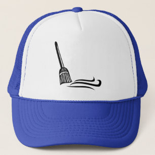 Sweeping Broom - Clean Sweep Trucker Hat