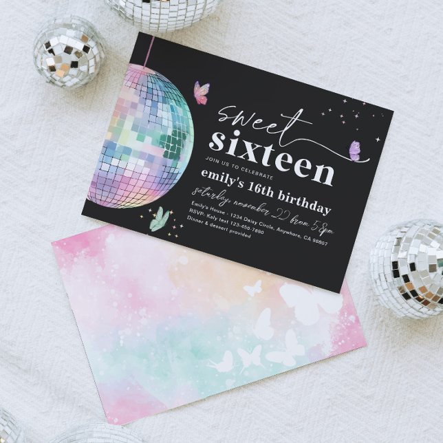 Sweet 16 Birthday Invitation (Creator Uploaded)