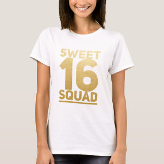 Sweet 16 Birthday Party Sixteen Teen Girl  T-Shirt