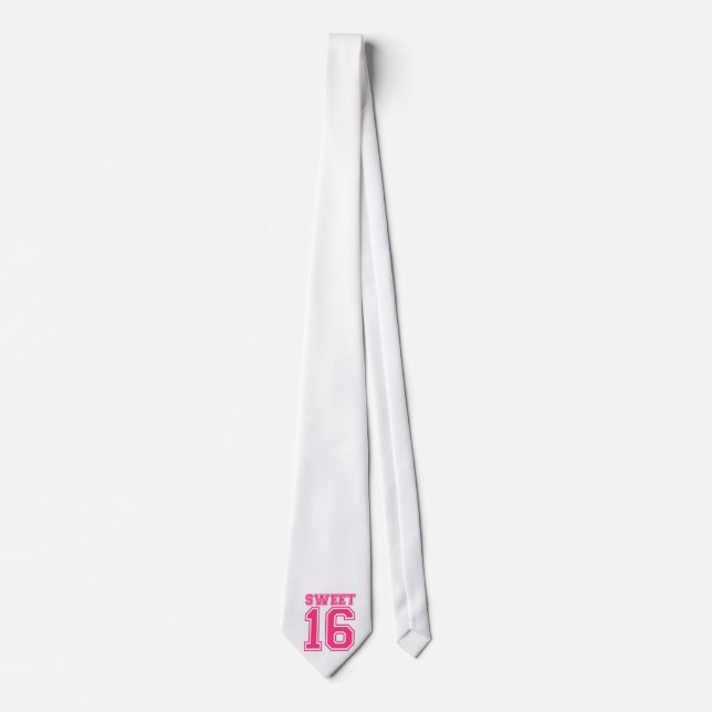 Sweet 16 Birthday Tie (Front)