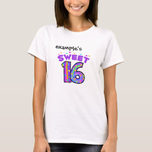 Sweet 16  (bright) - create your own T-Shirt