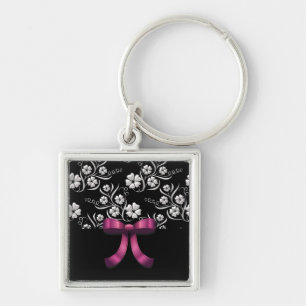 Sweet 16 Custom Elegant Birthday Key Ring