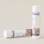 Sweet 16 Custom Photo Party Favour Lip Balm Purple