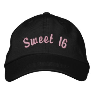 Sweet 16 Embroidered Hat