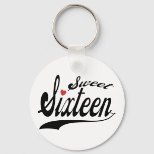 Sweet 16 key ring