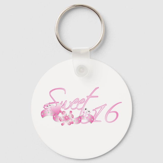Sweet 16 key ring (Front)