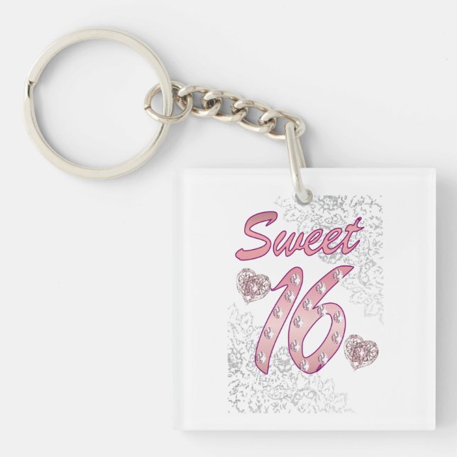 Sweet 16 key ring (Front)