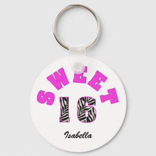 Sweet 16 Keychain