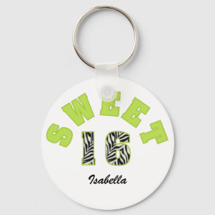 Sweet 16 Keychain