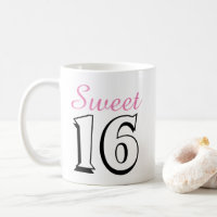 Sweet 16 Modern Chic Pink Birthday Gift