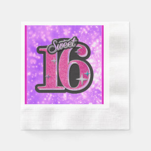 Sweet 16 Napkins