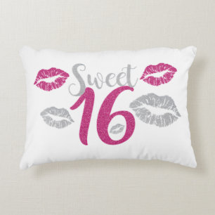 Sweet 16 Party Decorative Cushion