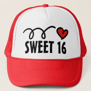 Sweet 16 party hat for sixteenth birthday