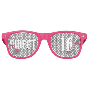 SWEET 16 retro Shades / Fun Party Sunglasses