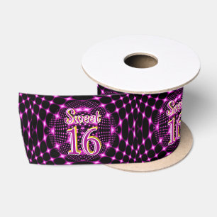 Sweet 16 satin ribbon