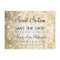Sweet 16 Save The Date Gold Glitter Lights