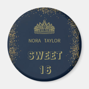 "Sweet 16 Soirée: Glam, Glitz, and Good Times!" Magnet