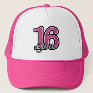 Sweet 16 trucker hat