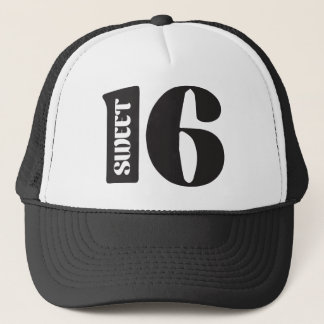 Sweet 16 trucker hat