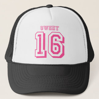 Sweet 16 trucker hat