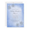 Sweet 16 Winter Wonderland Sparkle Snowflakes Blue