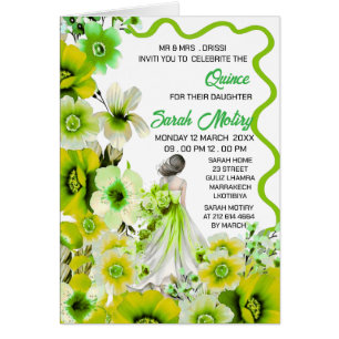 Sweet 16th Birthday Invitation Editable, Floral Pi