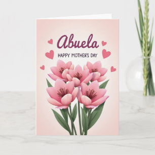 Sweet Abuela Mothers Day Card