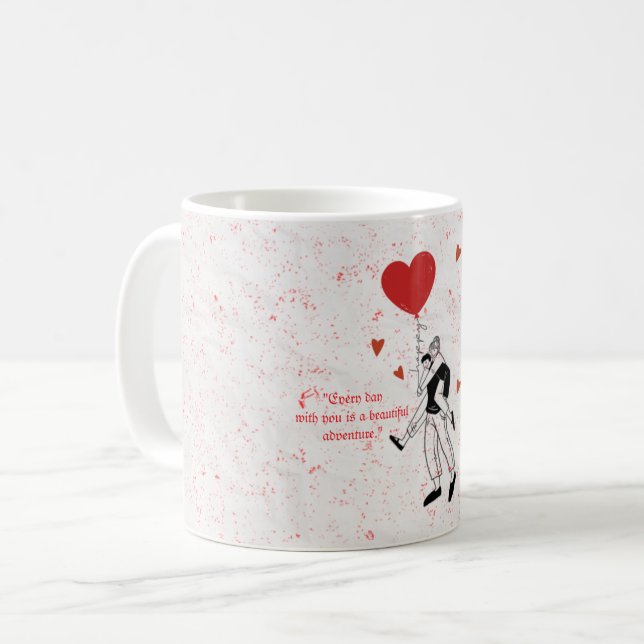 Sweet Adventure Love Coffee Mug (Front Left)