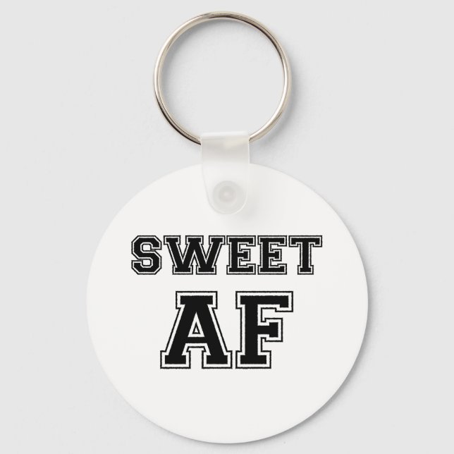 SWEET AF KEY RING (Front)