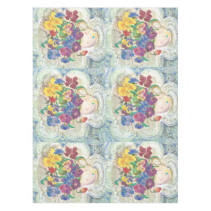 Sweet Afternoon: A Dreamy Floral Tablecloth