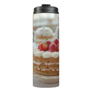 Sweet Afternoon Tea Time Thermal Tumbler
