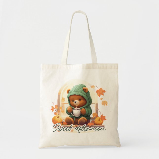 Sweet afternoon tote bag (Front)